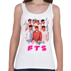 PRINTFASHION BTS 2 - Női atléta - Fehér