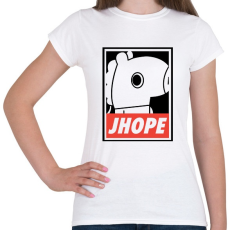 PRINTFASHION BTS Jhope - Női póló - Fehér