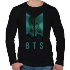 PRINTFASHION bts-jimin - Férfi hosszú ujjú póló - Fekete férfi póló