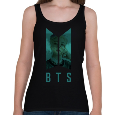 PRINTFASHION bts-jimin - Női atléta - Fekete