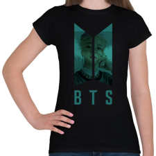 PRINTFASHION bts-jimin - Női póló - Fekete női póló