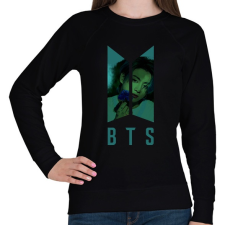 PRINTFASHION bts-Jungkook - Női pulóver - Fekete női pulóver, kardigán