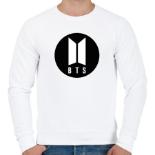 PRINTFASHION BTS kör - Férfi pulóver - Fehér férfi pulóver, kardigán