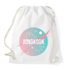 PRINTFASHION BTS NASA: JUNGKOOK - Sportzsák, Tornazsák - Fehér