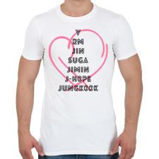 PRINTFASHION BTS PERSONA - Férfi póló - Fehér férfi póló