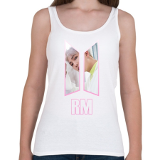 PRINTFASHION BTS RM - Női atléta - Fehér női trikó