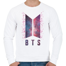 PRINTFASHION BTS Universe - Férfi pulóver - Fehér férfi pulóver, kardigán