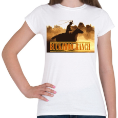 PRINTFASHION buckaroo - Női póló - Fehér
