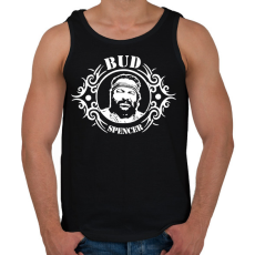 PRINTFASHION Bud Spencer 2 - Férfi atléta - Fekete