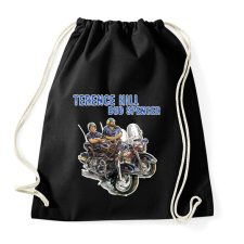 PRINTFASHION Bud Spencer és Terence Hill  - Sportzsák, Tornazsák - Fekete tornazsák