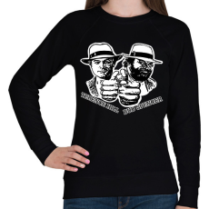 PRINTFASHION Bud Spencer és Ternce Hill - Női pulóver - Fekete