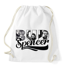 PRINTFASHION Bud Spencer fotós - Sportzsák, Tornazsák - Fehér tornazsák