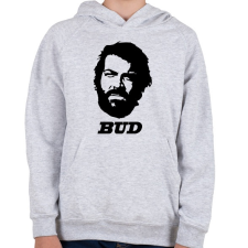 PRINTFASHION Bud Spencer - Gyerek kapucnis pulóver - Sport szürke gyerek pulóver, kardigán