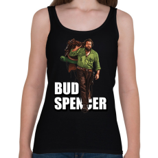PRINTFASHION Bud Spencer  - Női atléta - Fekete