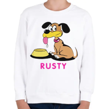 PRINTFASHION Bud Spencer Rusty - Gyerek pulóver - Fehér gyerek pulóver, kardigán