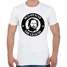 PRINTFASHION Bud spencer the legend - Férfi póló - Fehér