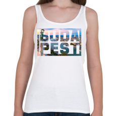 PRINTFASHION Budapest 4 - Női atléta - Fehér