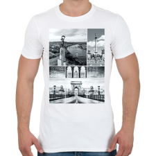 PRINTFASHION Budapest fotó  - Férfi póló - Fehér férfi póló