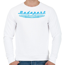 PRINTFASHION budapest-ikarus-cyan - Férfi pulóver - Fehér