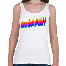 PRINTFASHION Budapest - Női atléta - Fehér