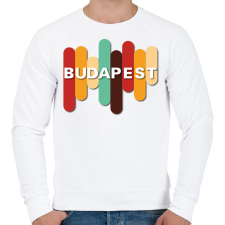 PRINTFASHION Budapest - Színes - Férfi pulóver - Fehér férfi pulóver, kardigán