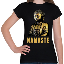 PRINTFASHION BUDHA2 - Női póló - Fekete női póló