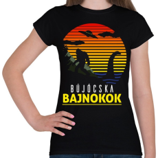PRINTFASHION Bújócska bajnokok - Női póló - Fekete