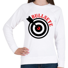 PRINTFASHION Bull - Női pulóver - Fehér női pulóver, kardigán