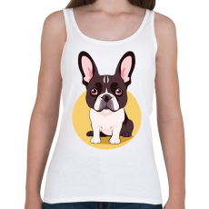 PRINTFASHION bulldog - Női atléta - Fehér