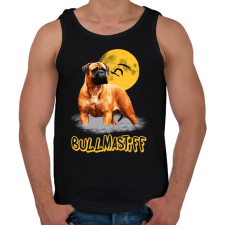PRINTFASHION bullmastiff - Férfi atléta - Fekete atléta, trikó
