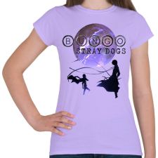 PRINTFASHION BUNGO Stray Dogs - Női póló - Viola női póló