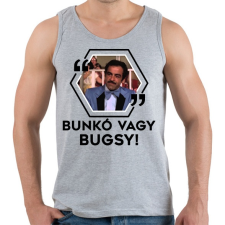 PRINTFASHION Bunkó vagy Bugsy! - Férfi atléta - Sport szürke atléta, trikó