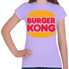 PRINTFASHION Burger kong - Női póló - Viola