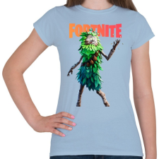 PRINTFASHION Bushranger Fortnite - Női póló - Világoskék női póló