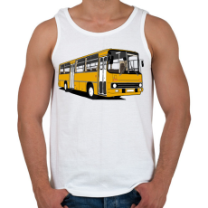 PRINTFASHION Busz - Férfi atléta - Fehér