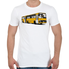 PRINTFASHION Busz - Férfi póló - Fehér