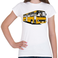 PRINTFASHION Busz - Női póló - Fehér női póló
