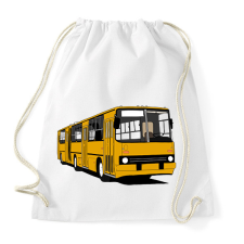 PRINTFASHION Busz - Sportzsák, Tornazsák - Fehér tornazsák