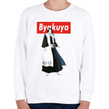 PRINTFASHION Byakuya  - Gyerek pulóver - Fehér gyerek pulóver, kardigán