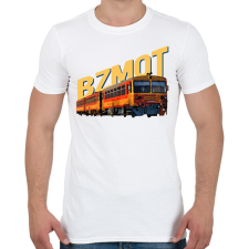 PRINTFASHION BZMOT - Férfi póló - Fehér férfi póló