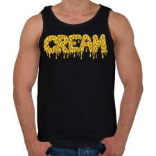 PRINTFASHION C.R.E.A.M. - Férfi atléta - Fekete atléta, trikó