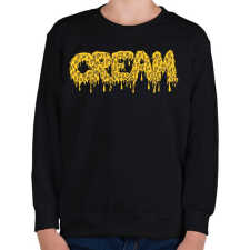 PRINTFASHION C.R.E.A.M. - Gyerek pulóver - Fekete gyerek pulóver, kardigán