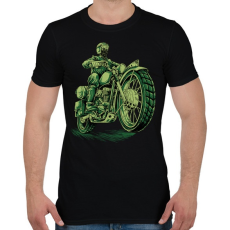 PRINTFASHION Cafe racer - Férfi póló - Fekete