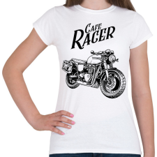 PRINTFASHION cafe racer - Női póló - Fehér női póló