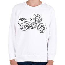 PRINTFASHION cagiva river 600 - Gyerek pulóver - Fehér gyerek pulóver, kardigán