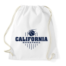 PRINTFASHION California BB - Sportzsák, Tornazsák - Fehér tornazsák