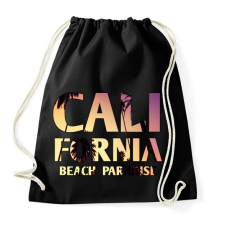 PRINTFASHION California BEACH Paradise - Sportzsák, Tornazsák - Fekete tornazsák