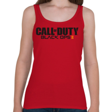 PRINTFASHION Call of Duty: Black Ops 2 - Női atléta - Cseresznyepiros