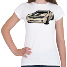 PRINTFASHION Camaro - Női póló - Fehér
