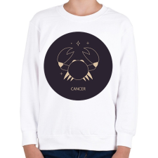 PRINTFASHION Cancer - Rák - Gyerek pulóver - Fehér gyerek pulóver, kardigán